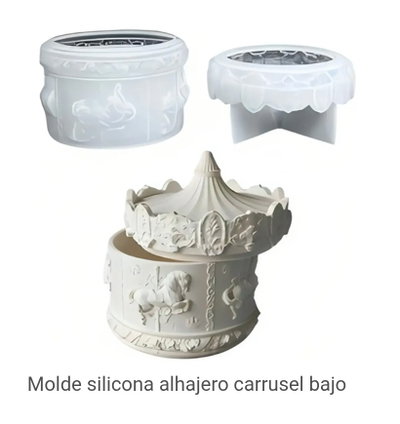 Molde de Silicona CARROUSEL