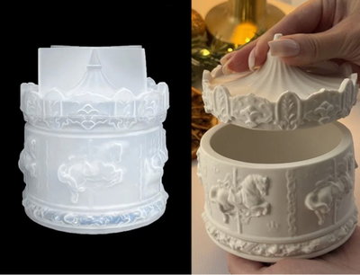 Molde de Silicona CARROUSEL