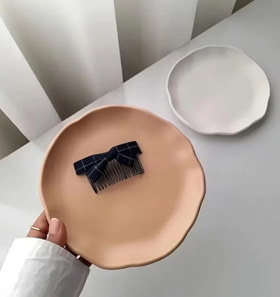 Molde de PLATO BANDEJA IRREGULAR YESO CEMENTO YESO CEMENTO RESINA