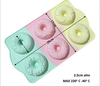 Molde de Silicona DONA REPOSTERÍA YESO VELA DECORACIÓN
