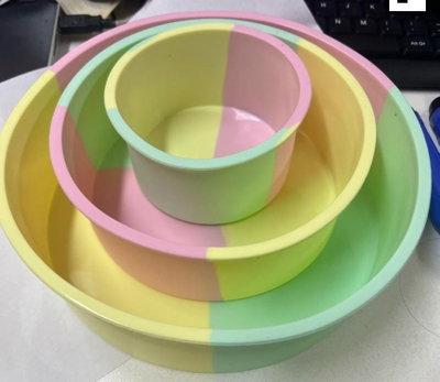 Molde de Silicona TORTA BIZCOCHUELO REDONDO 10 CM,15,5, 20 CM REPOSTERIA DECORACION