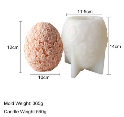Molde de Silicona GOTA FLORAL XG  25Q8