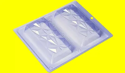 Molde de Tableta 3D Modelo Cristal Tableta TURCA/ RELLENA