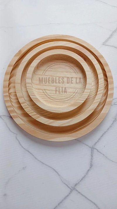 pino Bandeja Redonda