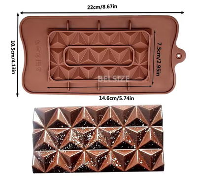 Molde tableta triangulos