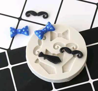 Molde corbata y moños