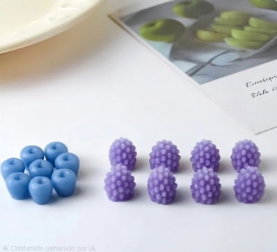Molde arandanos y frambuesas