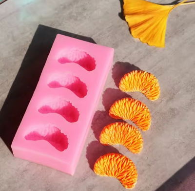 Molde gajos mandarina