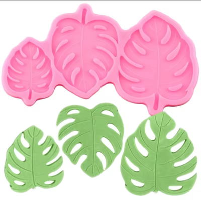 Molde hojas monsteras