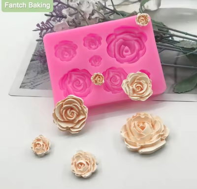 Molde Rosas x7