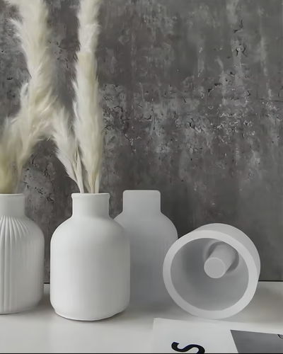 Molde florero liso gordo