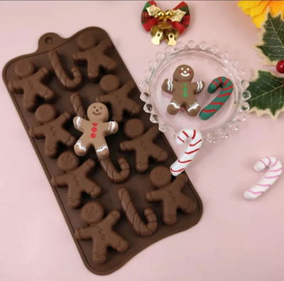 Molde bombones navidad