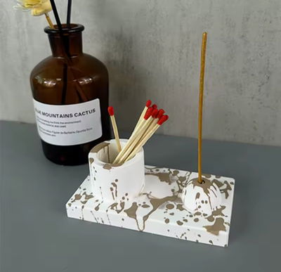 Molde porta sahumerio 