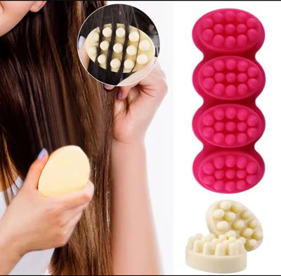 Molde jabon terapeutico x4