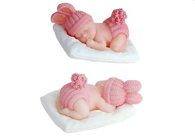 Molde bebe durmiendo