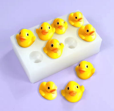 Molde patitos x8