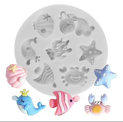 Molde peces mar