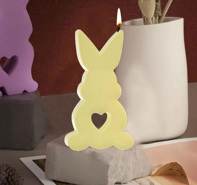 Molde conejo de espalda 