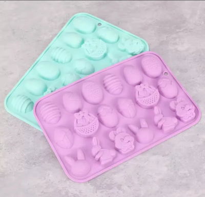 Molde mini huevos pascua