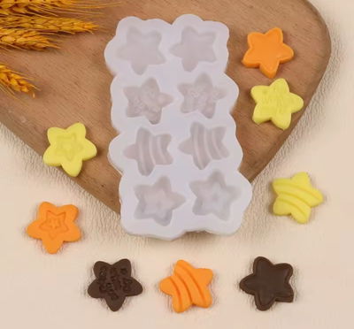 Molde estrellitas x8