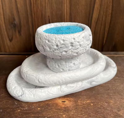 Molde bandeja chica rugosa