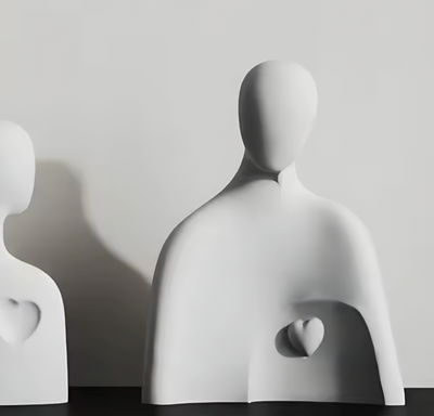 Molde torso corazón 