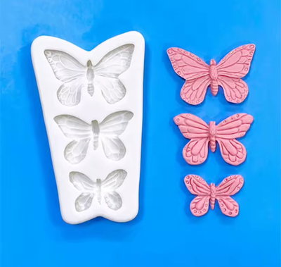 Molde maripositas x3