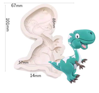 Moldes dinosaurios grandes 