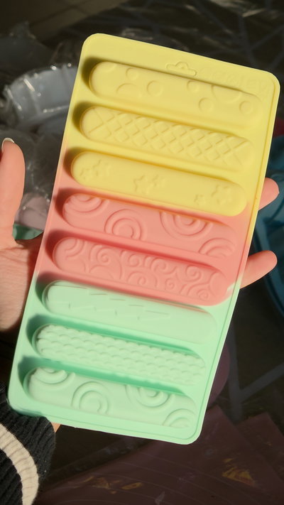 Molde barritas dibujos