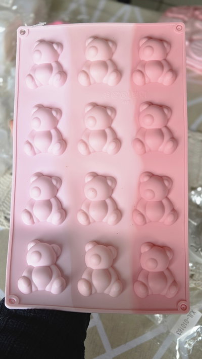 Molde osos sentados x12