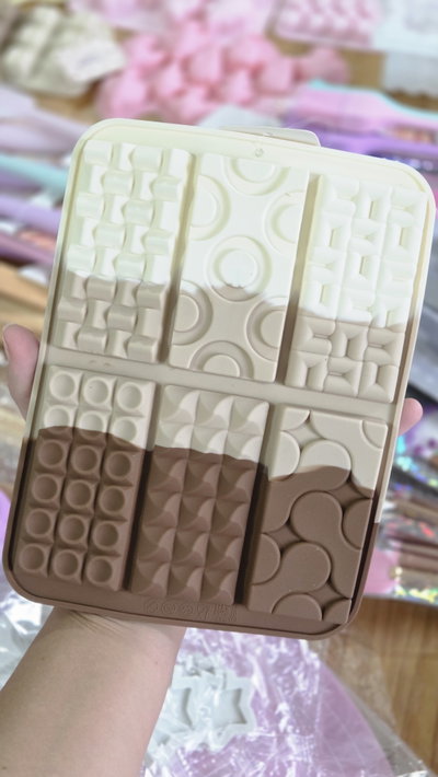 Molde chocolatines x6 diseños