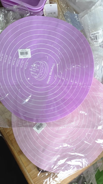 Tapete silicona circular 30 cm