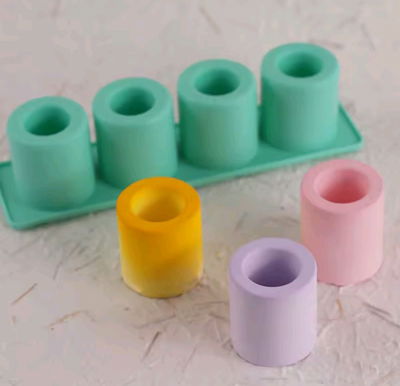 Moldes macetas redondas x4
