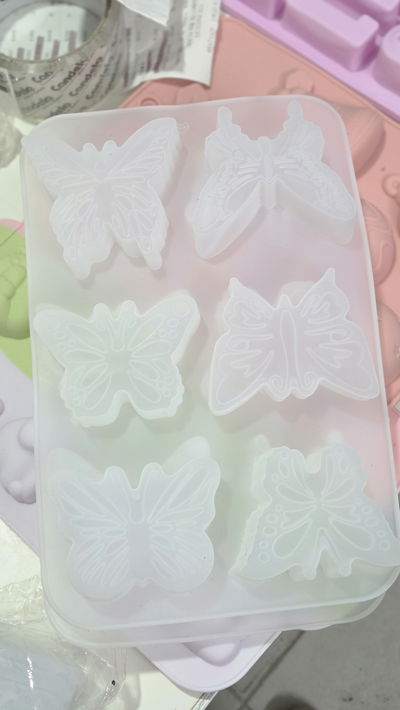 Molde mariposas grandes x6