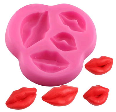 Molde besos x4