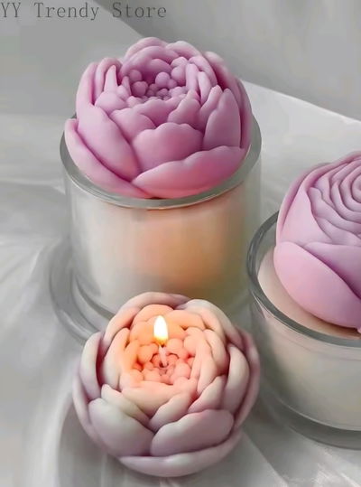 Molde Peonia cerrada