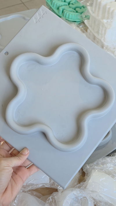 Molde termoformado bandeja flor
