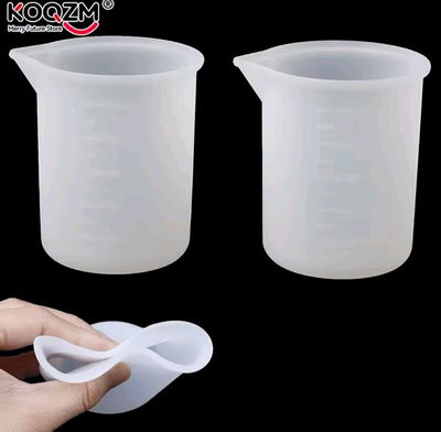 Vaso medidor de silicona