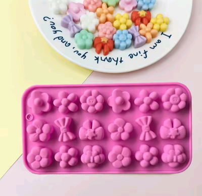 Moldes flores y moños