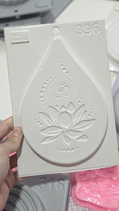 Molde gota mandala