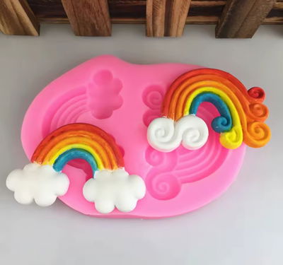 Molde arcoiris x2