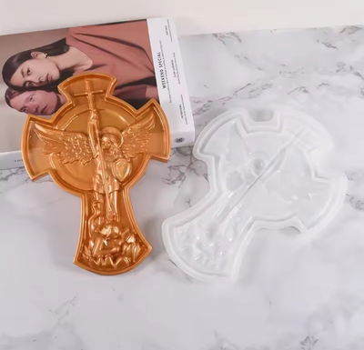 Molde cruz angel