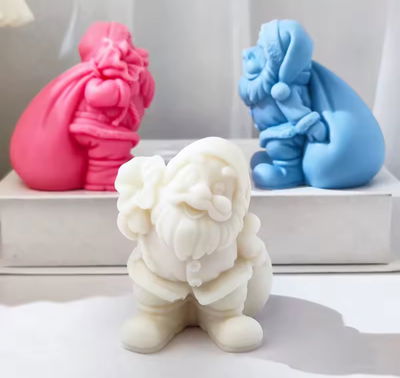 Molde papá noel bolsa