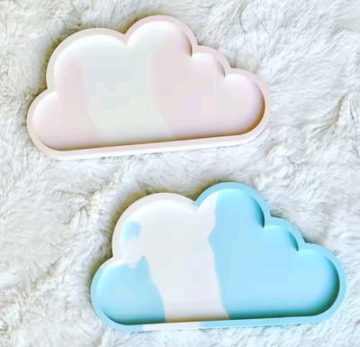 Molde bandeja nube plana