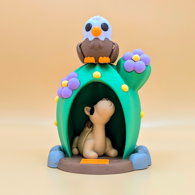 Diorama Casa Cactus