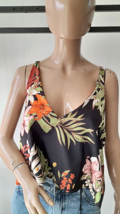 Musculosa estampada