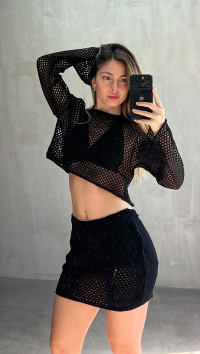 Blusa Transparente