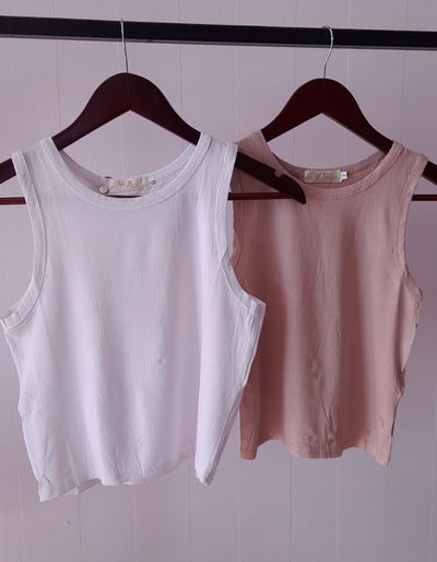 Musculosa morley algodón