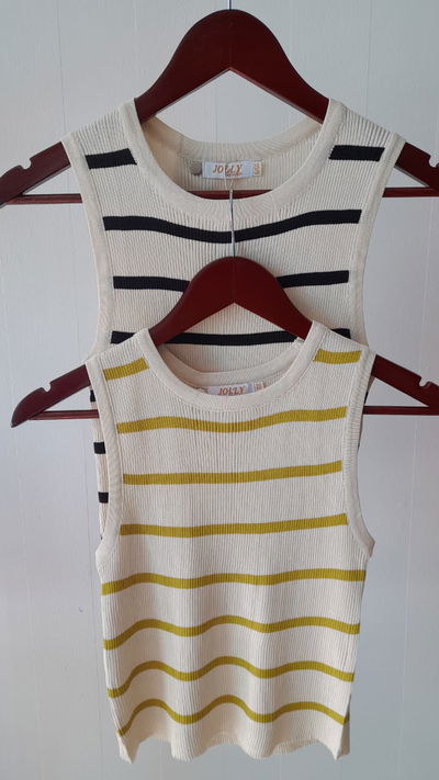 Musculosa hilo a rayas