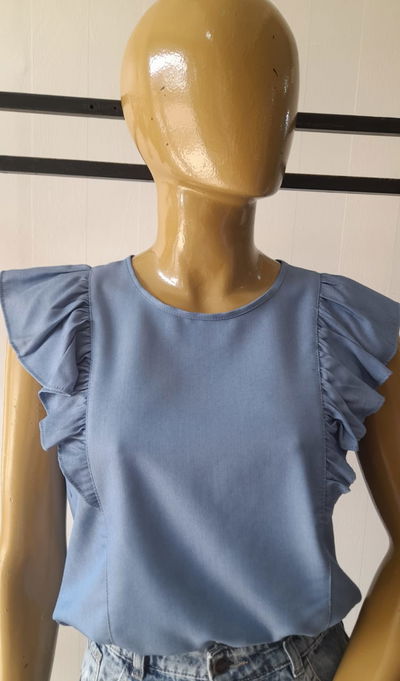 Musi simil jeans con bolados